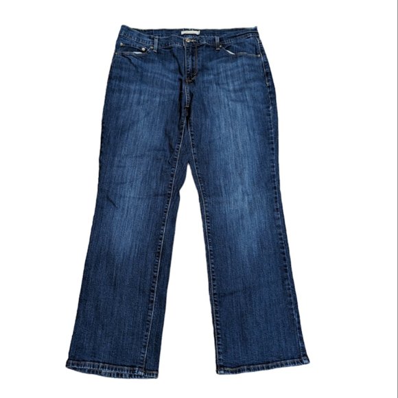Levi's 505 Straight Denim Jeans - Size 32 - Midrise, Medium Wash - Picture 1 of 8